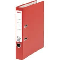 Viking Ordner A4 50 mm Rood 2 ringen Karton, PP (Polypropeen) Mat