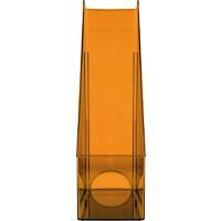 helit Tijdschriftencassette PS Oranje, transparant 24,4 x 32,2 cm Pak van 2