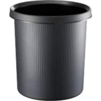 helit Prullenbak 18 l Zwart Kunststof 5 Stuks