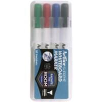 Artline Whiteboardmarkers Kleurenassortiment Supreme Pak van 4