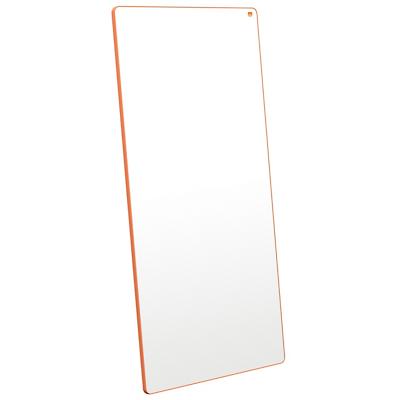 Nobo Move & Meet Systeem Draagbaar Whiteboard 1915565 Gelakt Staal 90 x 180 cm Wit, Oranje