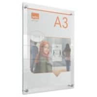 Nobo Premium Plus A3 Displayframe 1915590 34,8 (B) x 2,4 (D) x 47,1 (H) cm