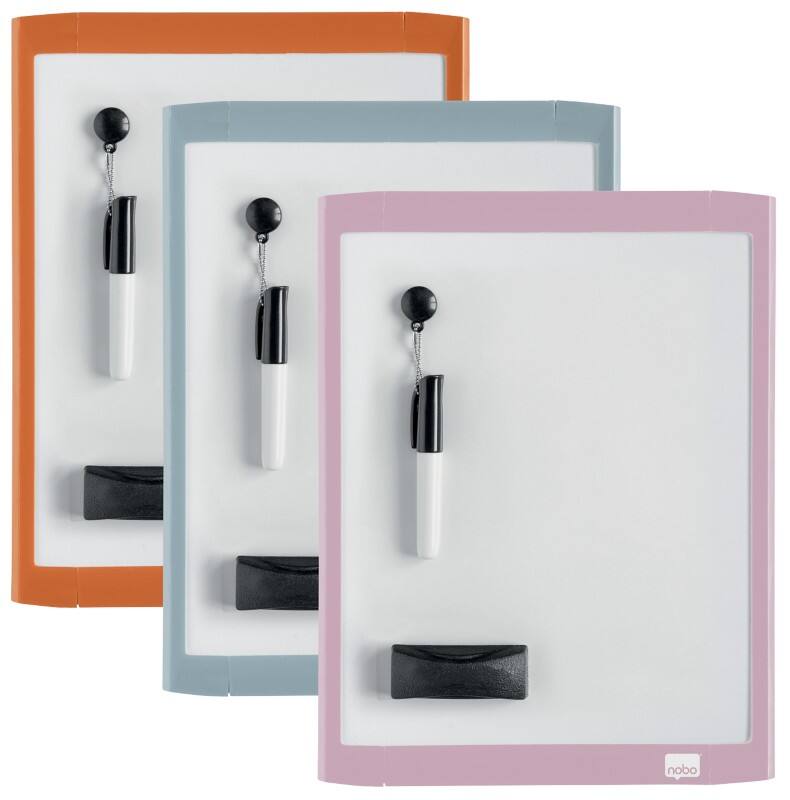 Nobo Mini Whiteboard Magnetisch Gelakt staal Enkel 21,6 (B) x 28 (H) cm  