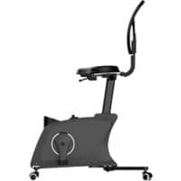 euroseats Staande bureaufiets Stof Zwart 853 mm