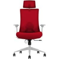 euroseats Bureaustoel Gaas Rood 520 x 1111 mm