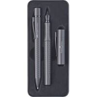 Faber-Castell Grip Gift Box Balpen en vulpen Blauw