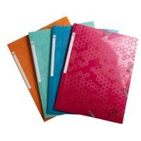 Exacompta Maïa 3-klepsmap 55210E PP (Polypropeen) Elastiek 24 (B) x 32 (H) cm Kleurenassortiment 4 Stuks