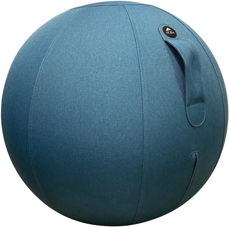 Alba Ergoball Ergonomische zitbal Stof Blauw 120 kg MHBALL B 65 mm x 65 mm
