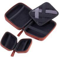 Troika Koffer voor reisaccessoires Onpack 6 x 13 cm Bruin Set van 2