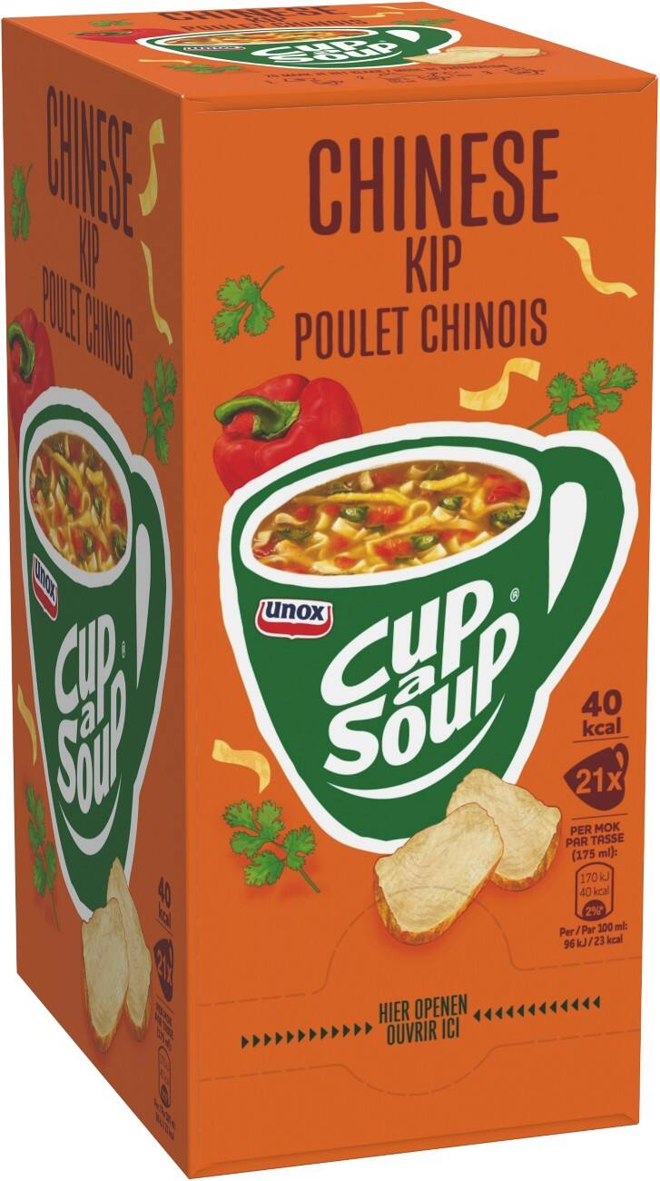 Cup-a-Soup Soep Chinese kip 21 Stuks à 175 ml