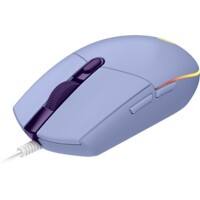 Logitech Muis Bedraad Zonder bluetooth Paars