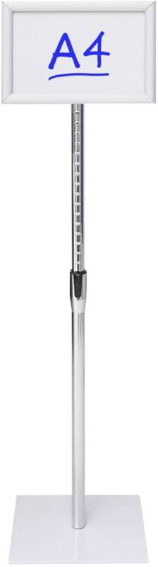 Viking Basic Displaystandaard A4 Aluminium, melamine Zilver