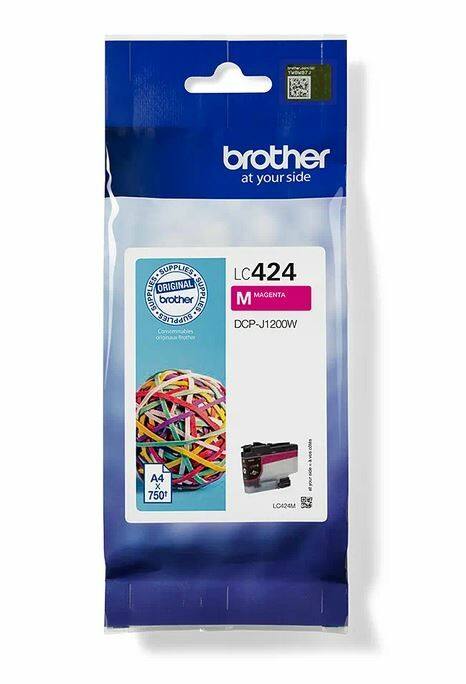 Brother LC424M Origineel Inktcartridge Magenta