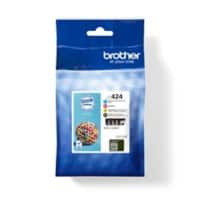 Brother LC424VAL Origineel Inktcartridge Zwart, cyaan, magenta, geel Multipack 4 Stuks