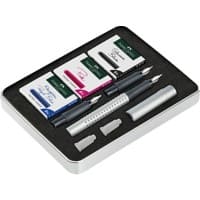 Faber-Castell Grip Edition Kalligrafeerpen Medium Zilver