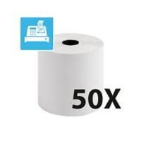 Exacompta Kwitantierollen 44829E Wit 80 x 75 x 12 mm Pak van 50