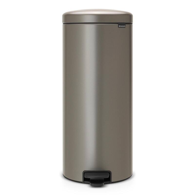 Brabantia NewIcon Pedaalemmer 30 l Platinum Staal BRA114441