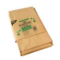 PAPSTAR Compostzakken 120 l Bruin Papier 3 Stuks