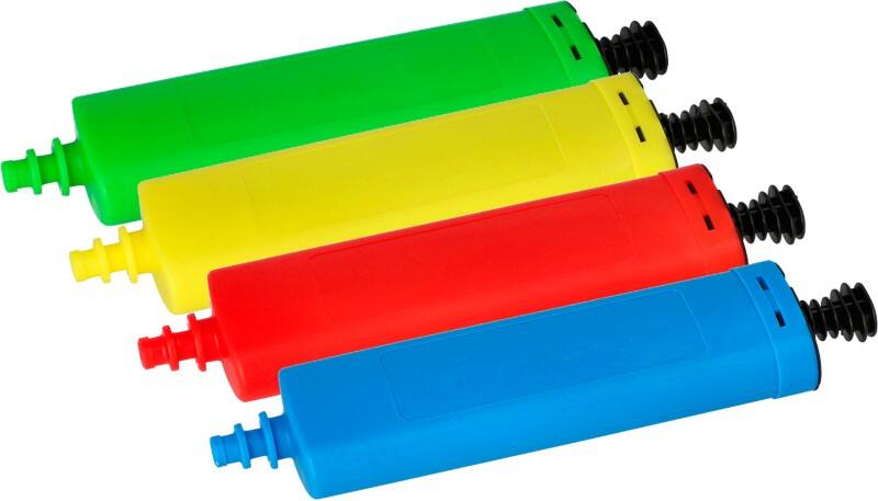 Papstar Ballonnen en pomp Kleurenassortiment 260 mm x 60 mm