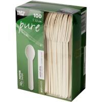 Papstar Lepel 88068 Wit 100 Stuks