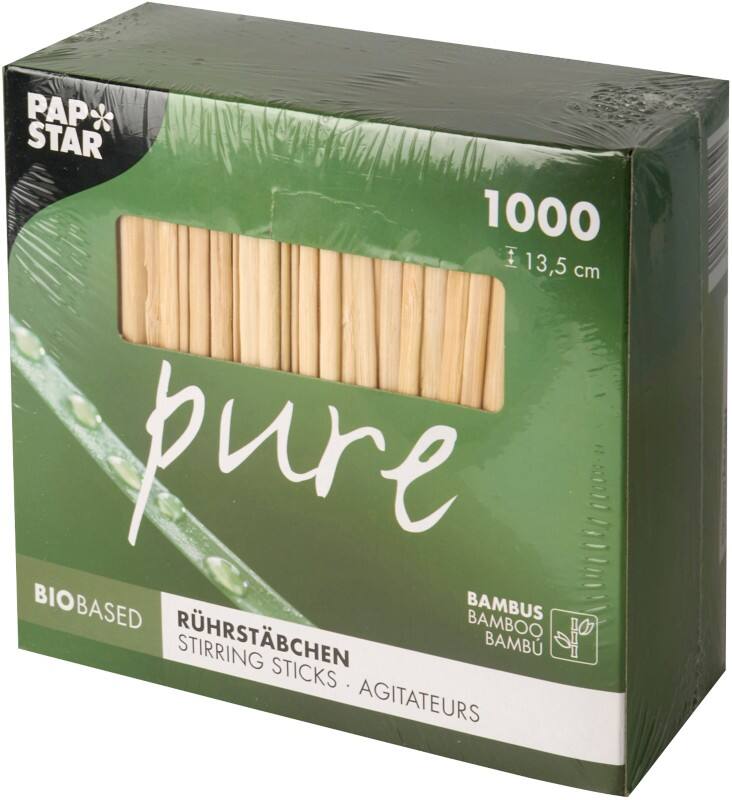 Papstar Roerstaafjes 88135 Crème 1000 Stuks