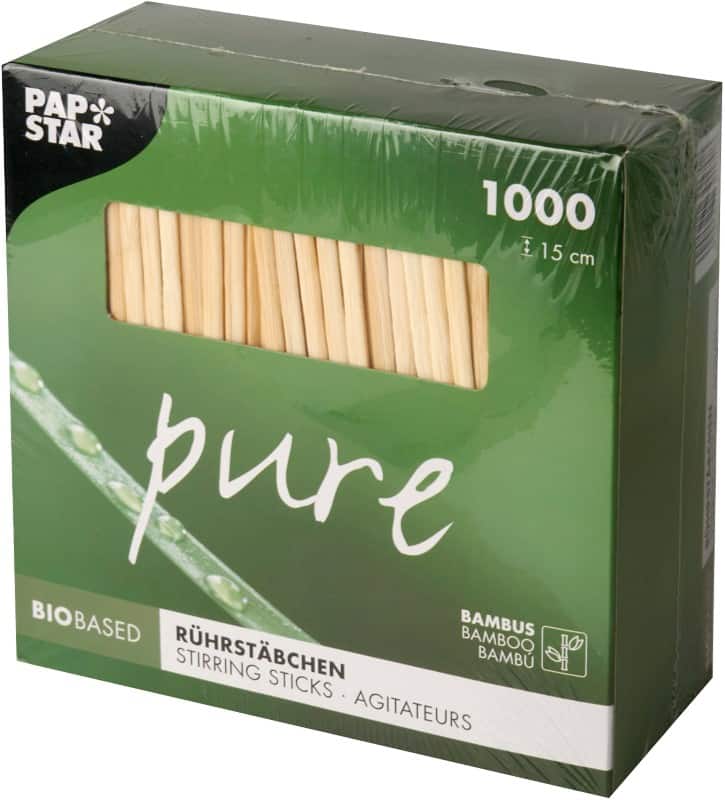 Papstar Roerstaafjes 88136 Crème 1000 Stuks