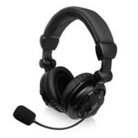 ewent EW3564 Bedrade Stereo Koptelefoon Nr 3,5 mm Klinke Met microfoon Zwart