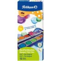 Pelikan Verfdoos 00720854 Kleurenassortiment Pak van 12