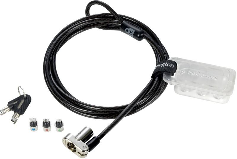 Kensington Laptopslot 3-in-1 Met sleutel K62318WW Zwart