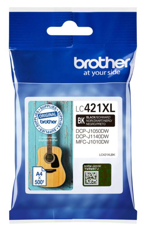 Brother LC421XLBK Origineel Inktcartridge Zwart