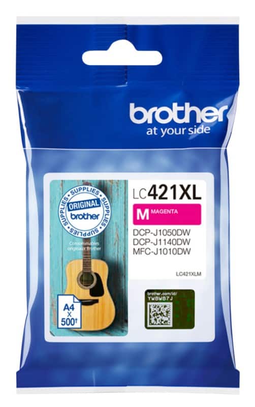 Brother LC421XLM Origineel Inktcartridge Magenta