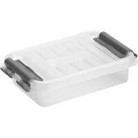 sunware Q-Line Opbergdoos Transparant 11,8 x 7,7 x 3 cm 12 Stuks