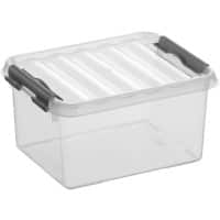 sunware Q-Line Opbergdoos Transparant 20 x 15 x 10 cm 6 Stuks