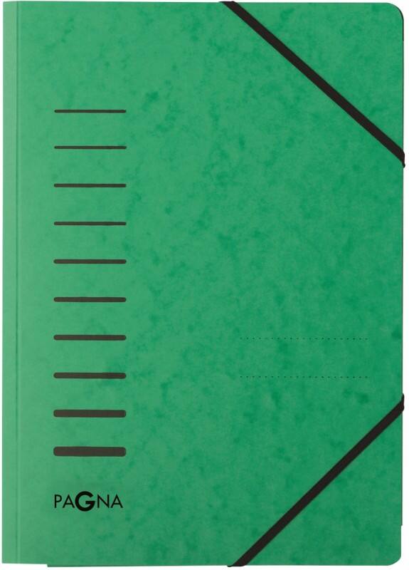 PAGNA Sorteermap 24007-03 Karton A4 Groen