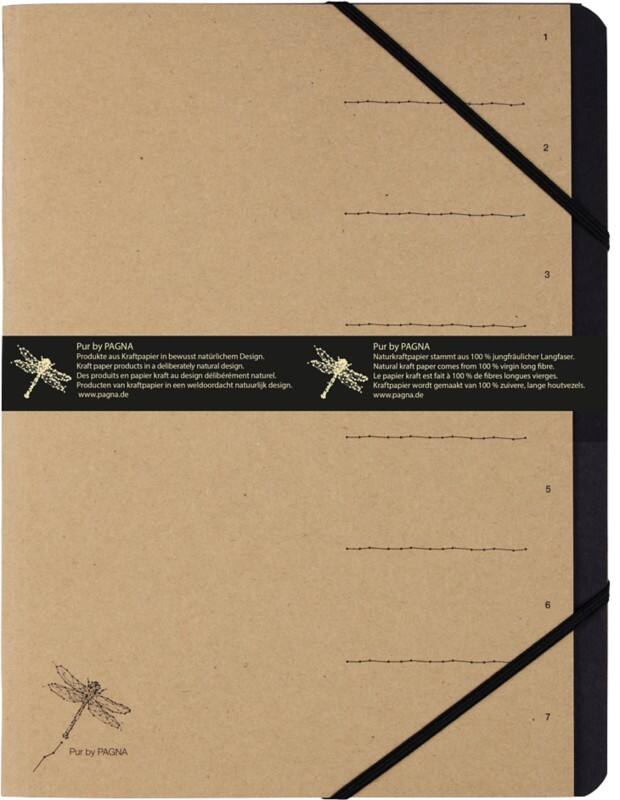 PAGNA Sorteermap PUR by PAGNA 40060-11 Gerecycled karton A4 Beige