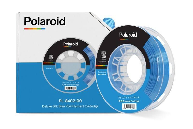 Polaroid 3D-filamenten PL-8402 PLA-kunststof 155 mm Blauw Staven