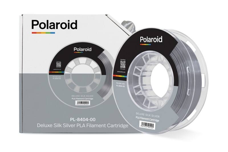 Polaroid 3D-filamenten PL-8404 PLA-kunststof 155 mm Zilver Staven