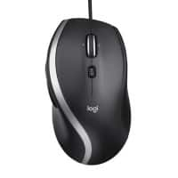 Logitech M500s Muis Met kabel Zwart, zilver