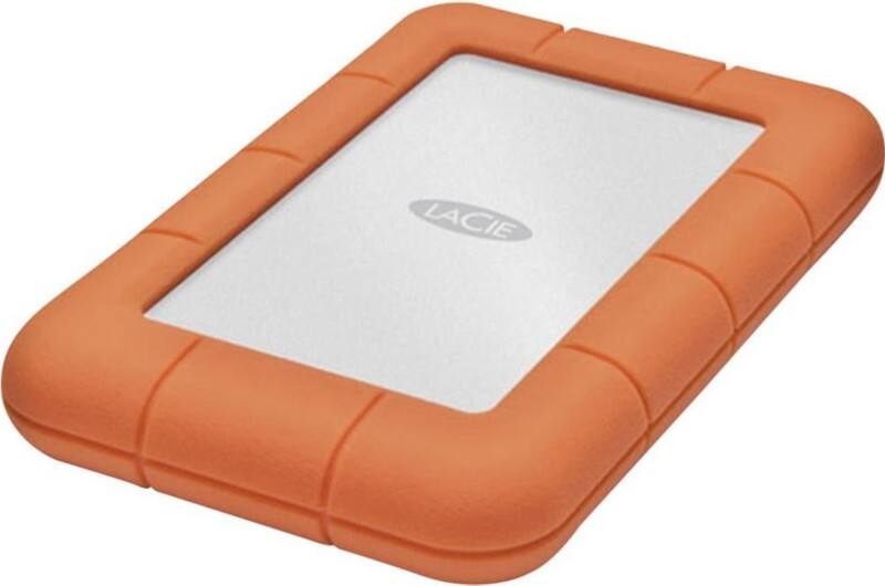 LaCie Externe HDD-schijf 2 TB USB 3.1 Oranje, zilver STFR2000800