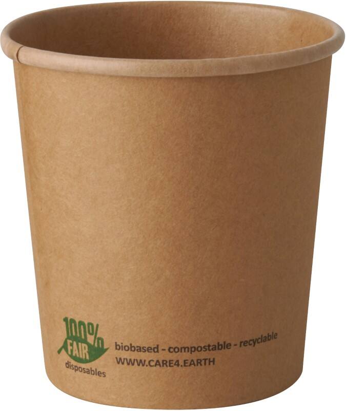 PAPSTAR pure Soepkop Karton Bruin 87266 25 Stuks
