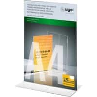 Sigel Standaard TA220 A4 transparant Plexiglas 210 x 300 mm