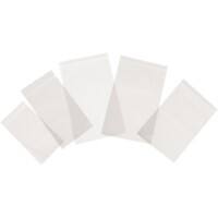 tenza ziplockzakken B223 transparant met eurogat 150 mm x 100 mm 1000 stuks