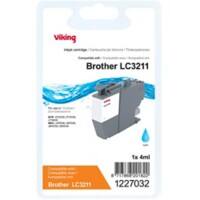 Office Depot LC3211 Brother compatible Inktcartridge Cyaan