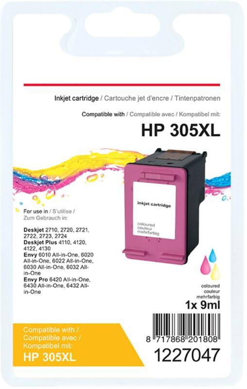 Viking 305XL compatibele HP inktcartridge HP3YM63AE cyaan, magenta, geel