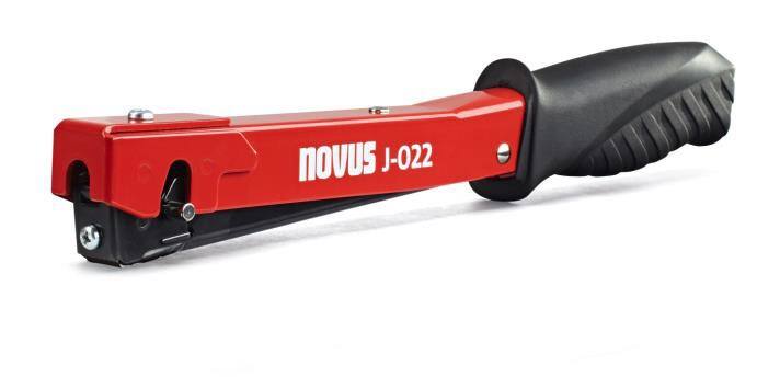 Novus Hamertacker 030-0445 Draadloos Rood