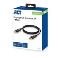 ACT DisplayPort 1.4 kabel 8K 1 m