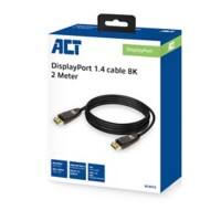 ACT DisplayPort 1.4 kabel 8K 2 m