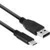ACT USB 3.2 Gen1 oplaad- en datakabel A male - C male 1 m