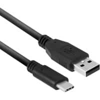 ACT USB 3.2 Gen1 oplaad- en datakabel A male - C male 1 m