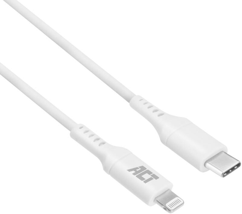 ACT USB-C naar Lightning oplaad- en datakabel 1 m MFI gecertificeerd